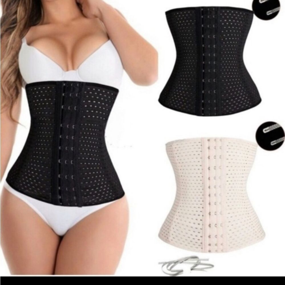 BEIGE TOP QUALITY WAIST TRAINER